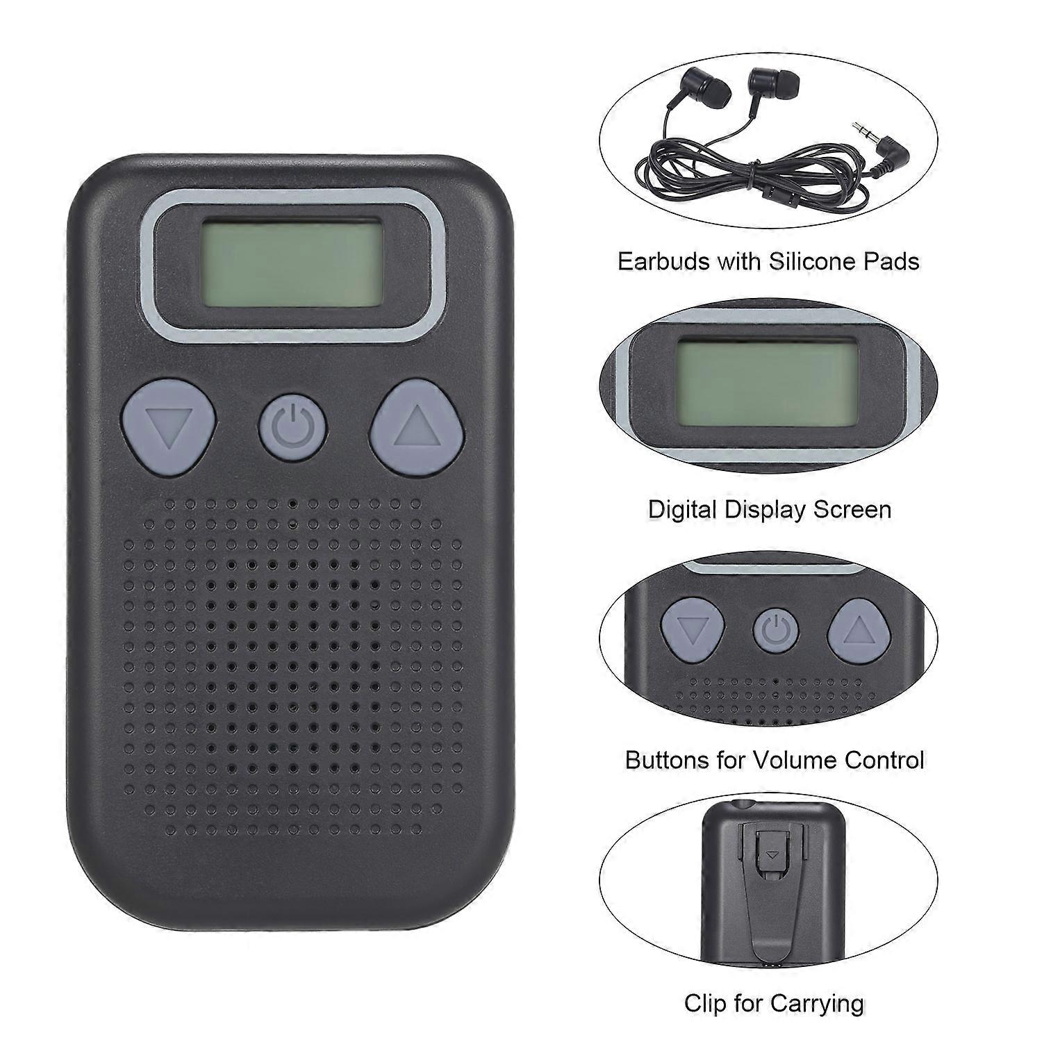 Ultra-low Price Hearing Aids Sound Amplifier Battery Powered In Ear Hearing Enhancement Device with Headset for Adults & Seniors