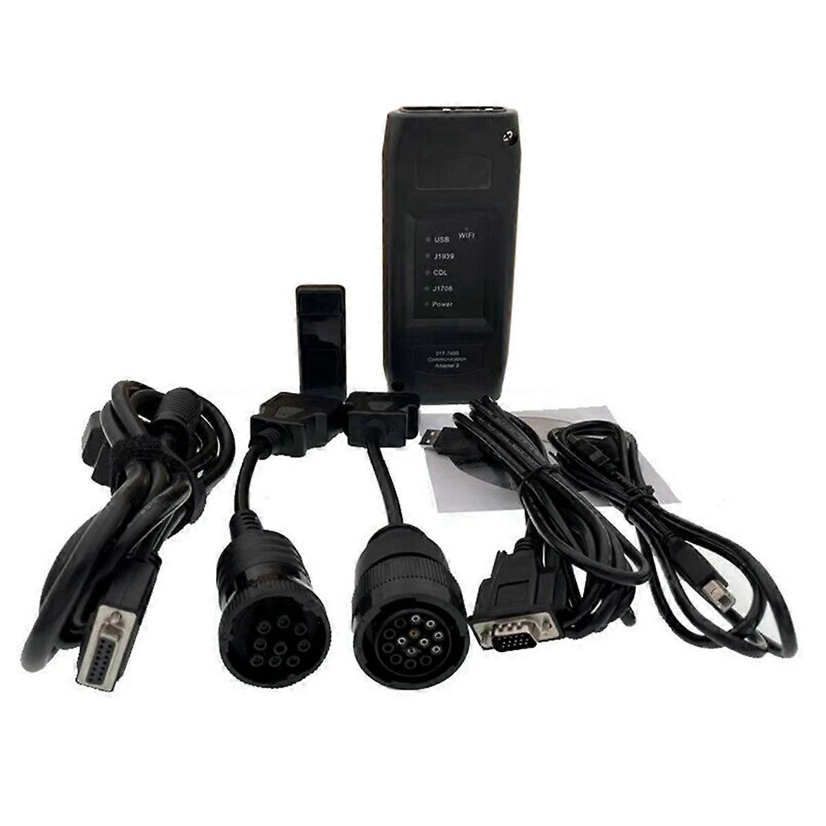 Profeesional CAT ET3 Adapter with USB WIFI for CAT3 Software Version 2019C KEYGEN 2019A for Truck Diagnostic Tool