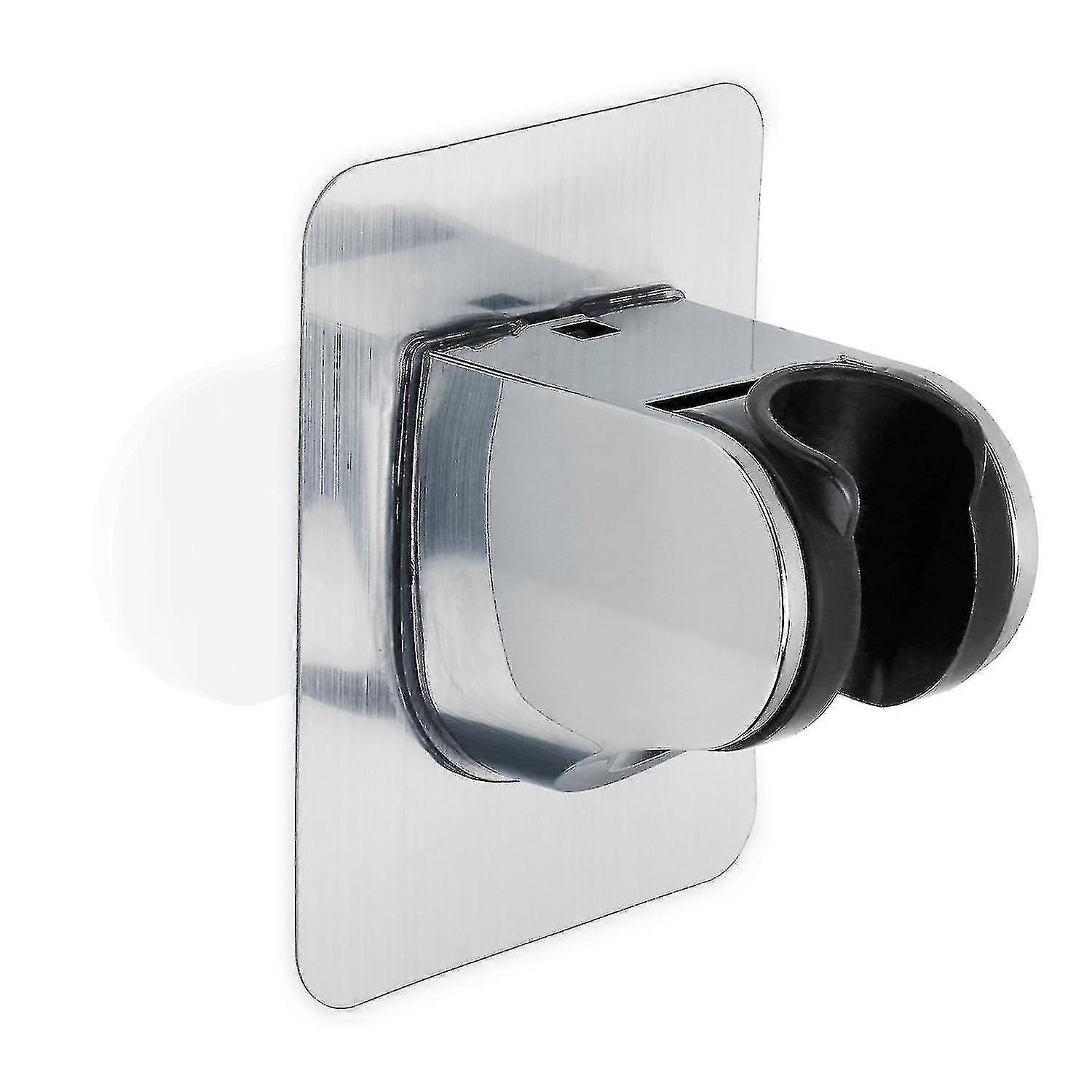 Hand Shower Holder Without Drilling - Adjustable Shower Head Holder For Gluing Silver1pcssliver