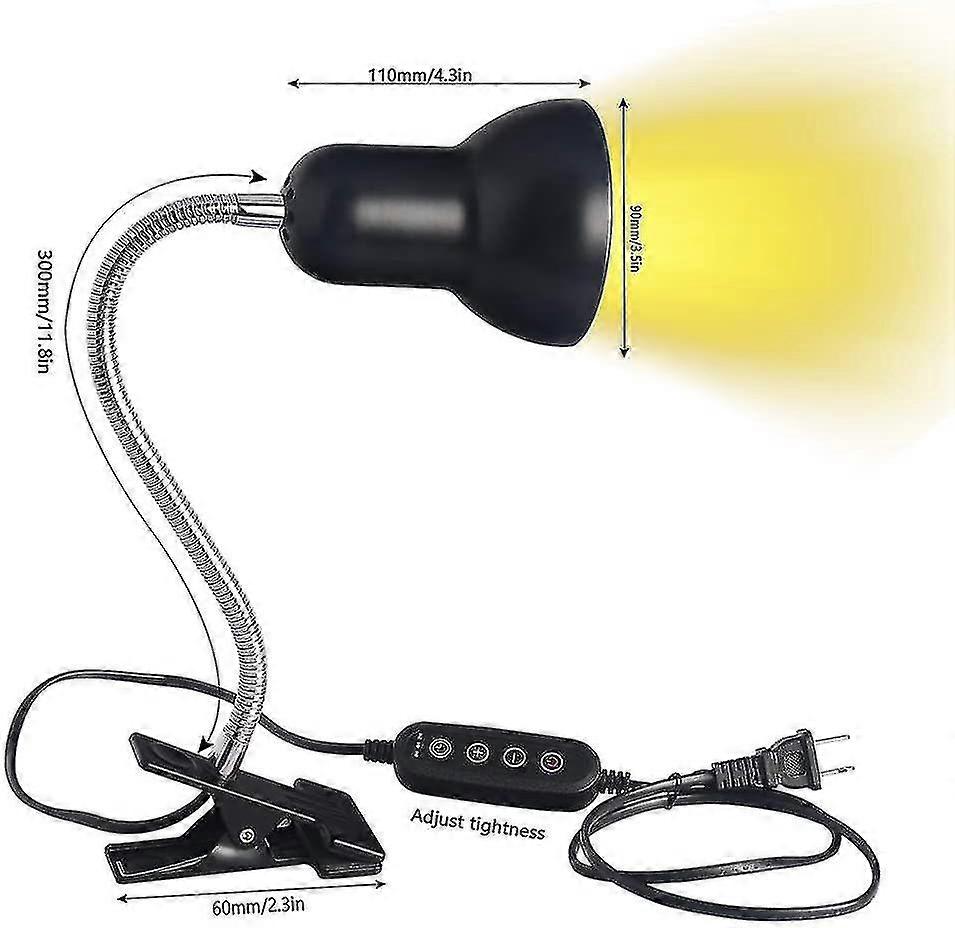Led Uva Uvb Bulbs, Reptile Lamp Heated Terrestrial Lamp With Base For Reptiles And Amphibians [energy A +]