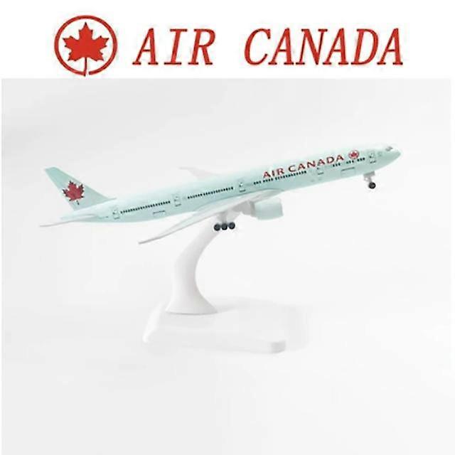 Diecast Metal Alloy 20CM 1:400 Scale B777 AIR Canada Airlines Airplane Aircraft Plane Replica Model Toy For Collection