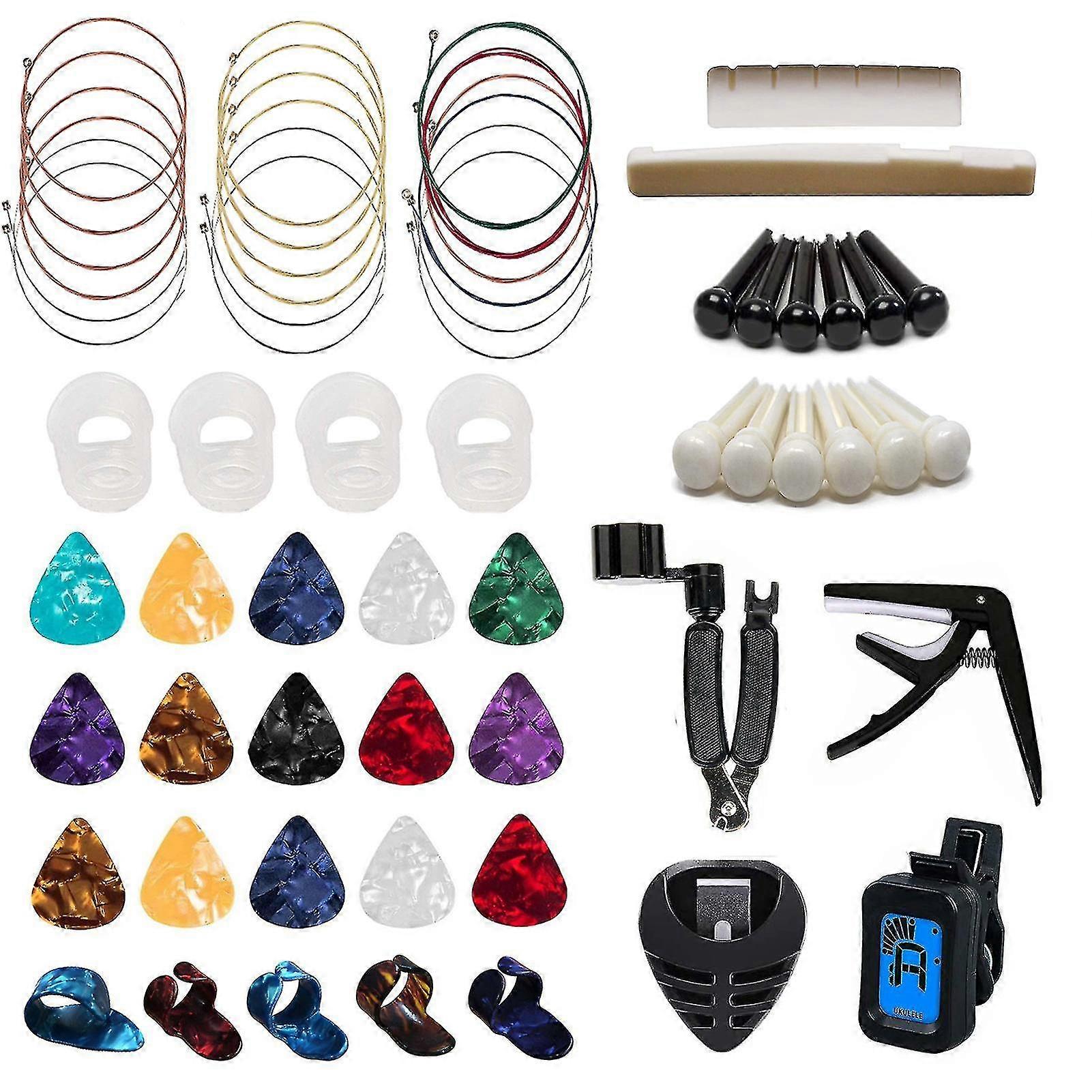 Reparationssats för gitarr Skötselsats för gitarr