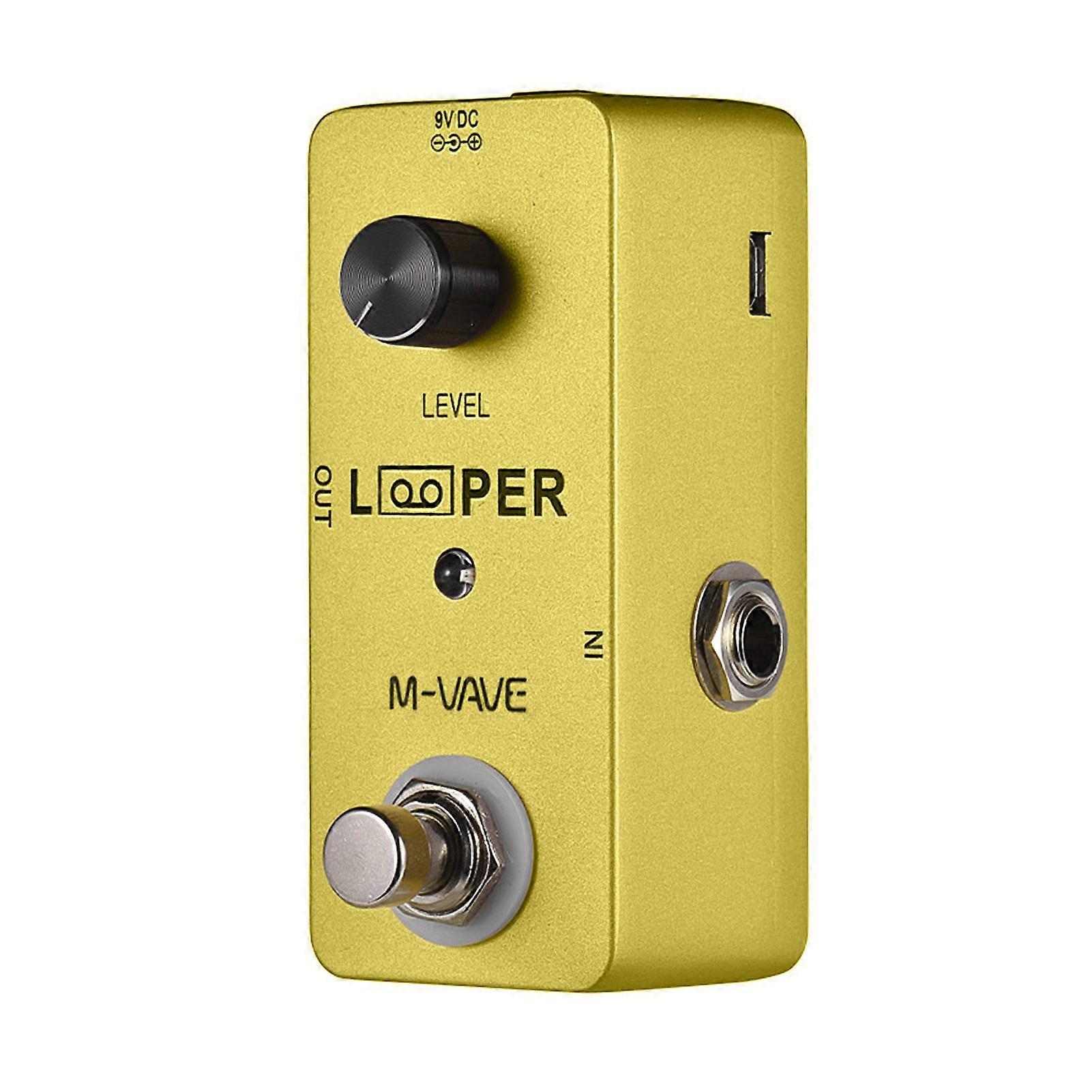 Mini Gitarre Loop E-Gitarre Effekt Pedal Max. 5 Minuten Aufnahmezeit Unbegrenzte Overdubs Full Metal Shell