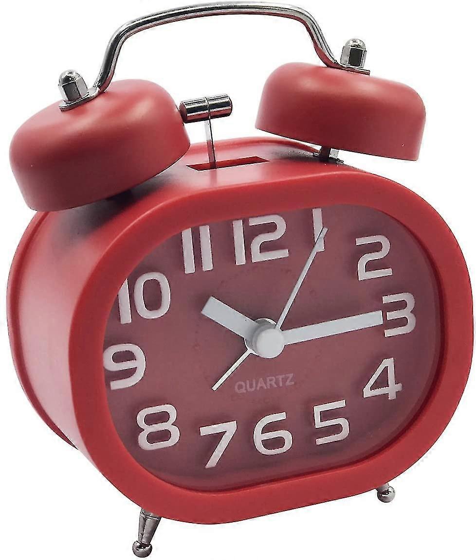 Retro Silent Quartz Alarm Clock