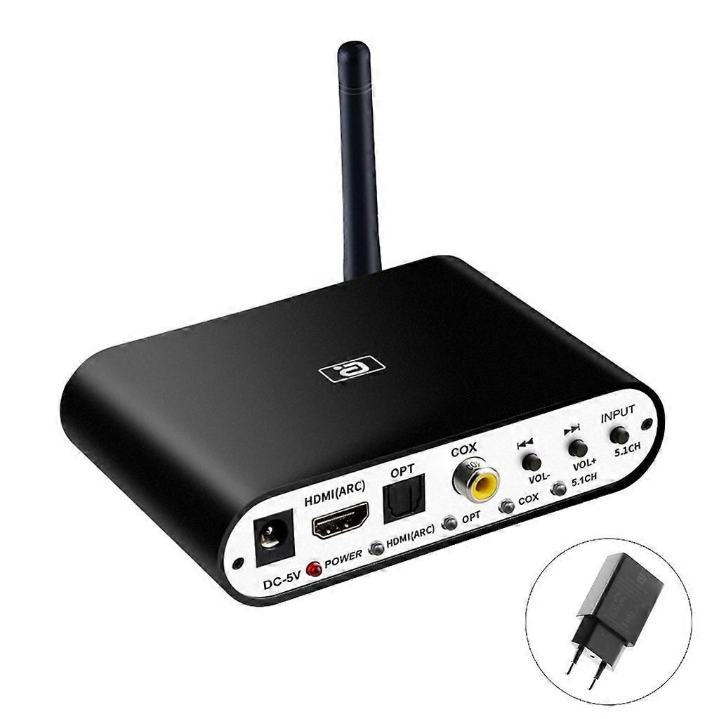 DA615H 5.1CH Audio Decoder Bluetooth-compatible5.0 DAC Wireless Audio Adapter