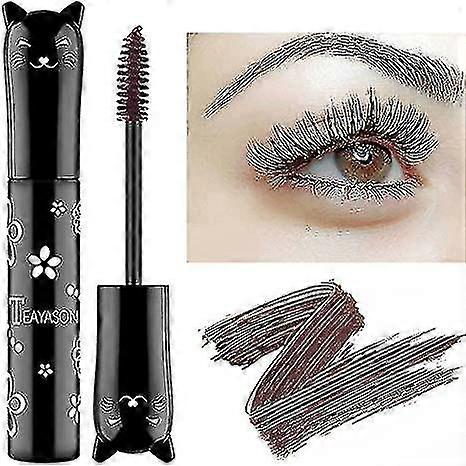 Coffee Mascara Waterproof Natural Hypoallergenic Colored Makeup