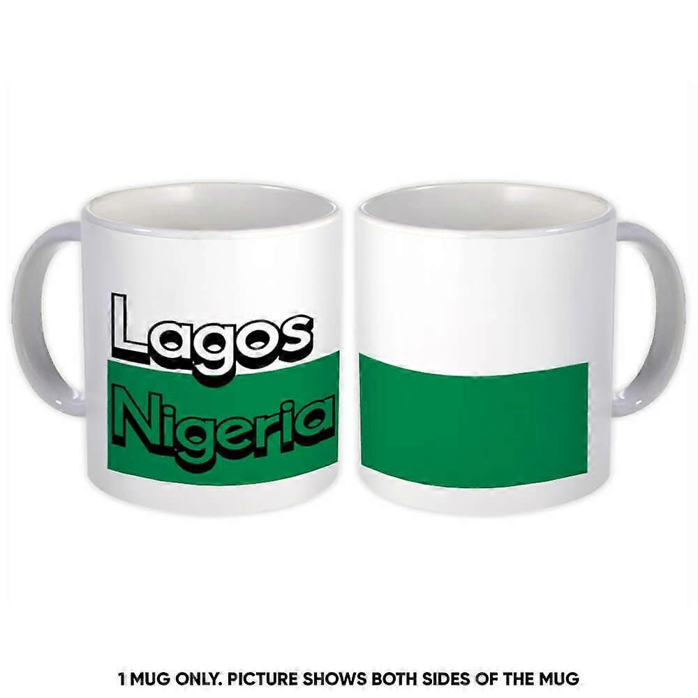 Gift Mug: Lagos Nigeria Rectangle