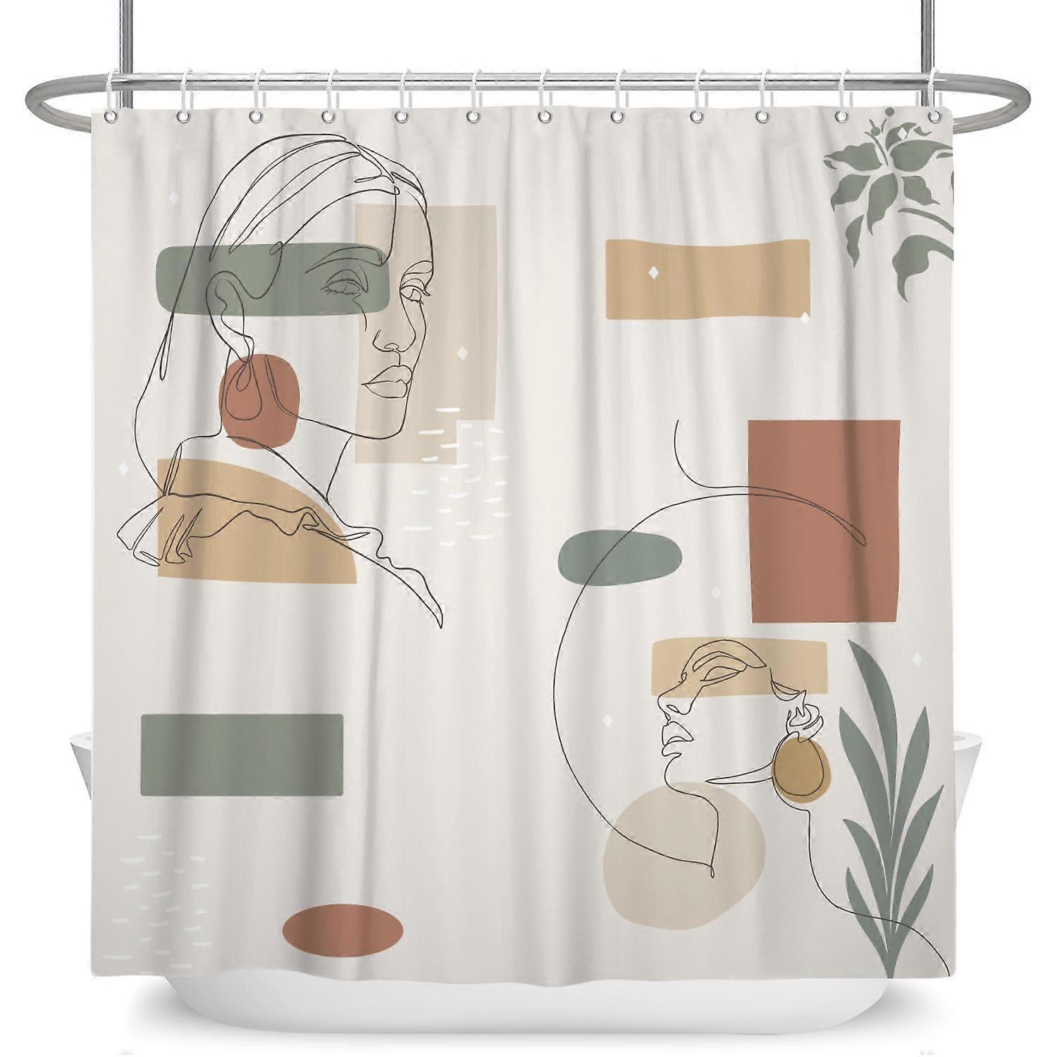 Bathroom Shower Curtain Design Style - 487