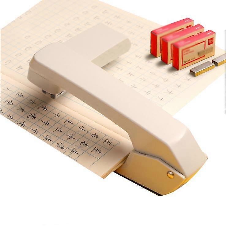 Swing-Arm Swivel Stapler 20 Sheet Capacity Rotatable Stapler Office Supplies