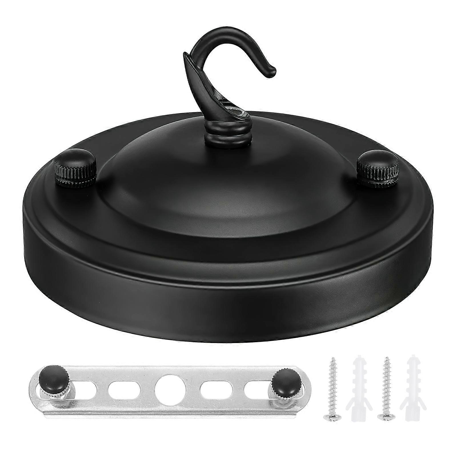 Ceiling Plate Ceiling Mount Light Plate Lamp Base Pendant Lighting Accessory Opening Hook Style