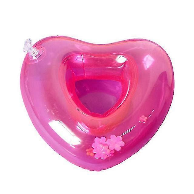 Inflatable Pool Floating Drink Holder Heart Shape
