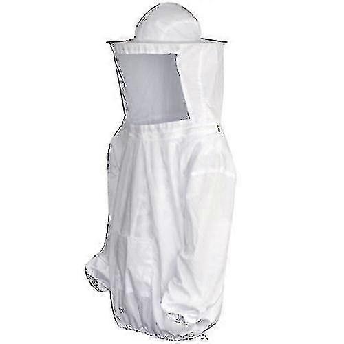 Apicultura Jaqueta Protetora Véu Terno vestido com equipamento de smock pull hat