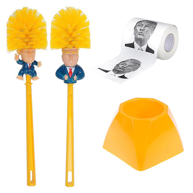 Toilet Brush Water Leak Proof With Base Silicone