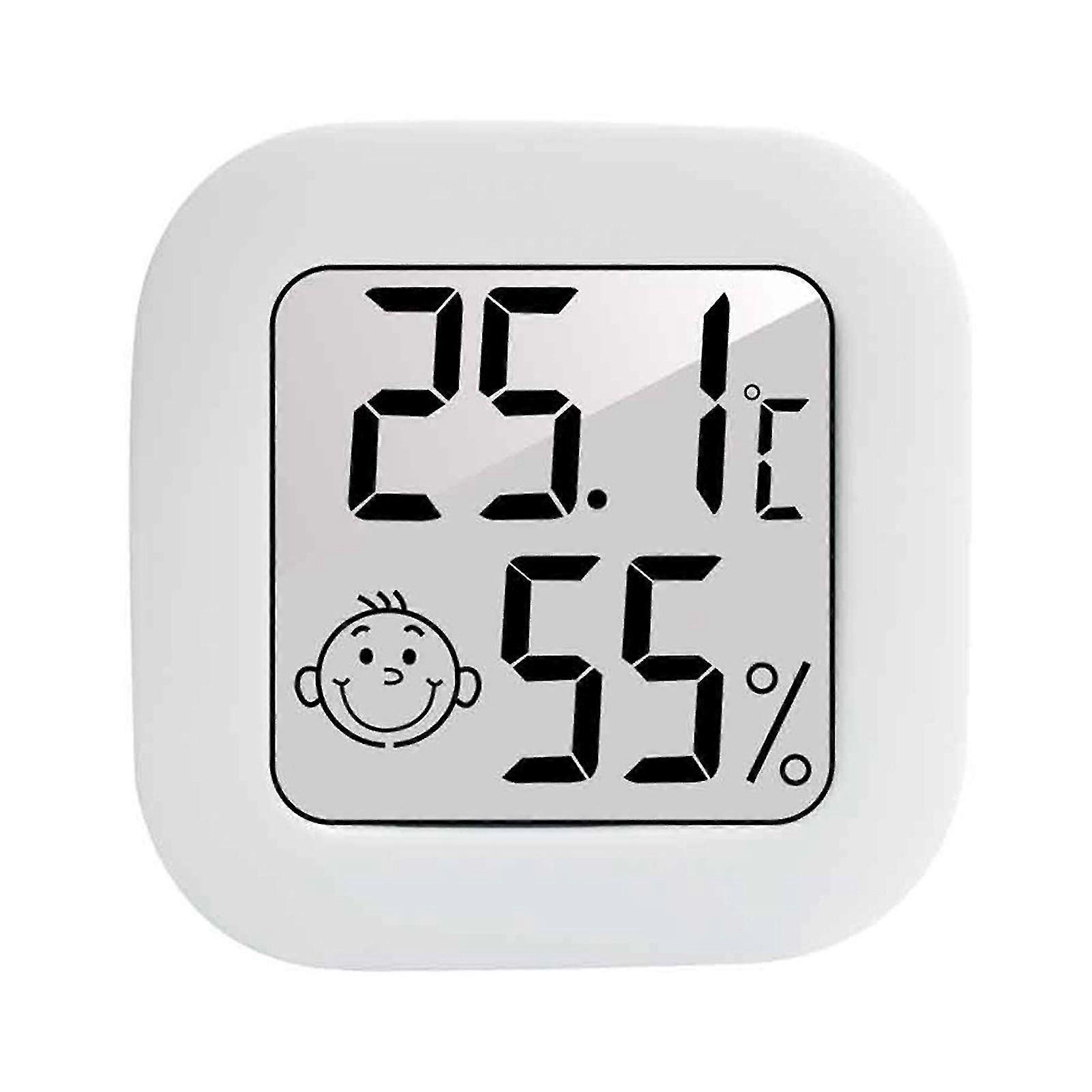 Digital Hygrometer Room Thermometers Humidity Meter Clear Lcd Display Portable Indoor