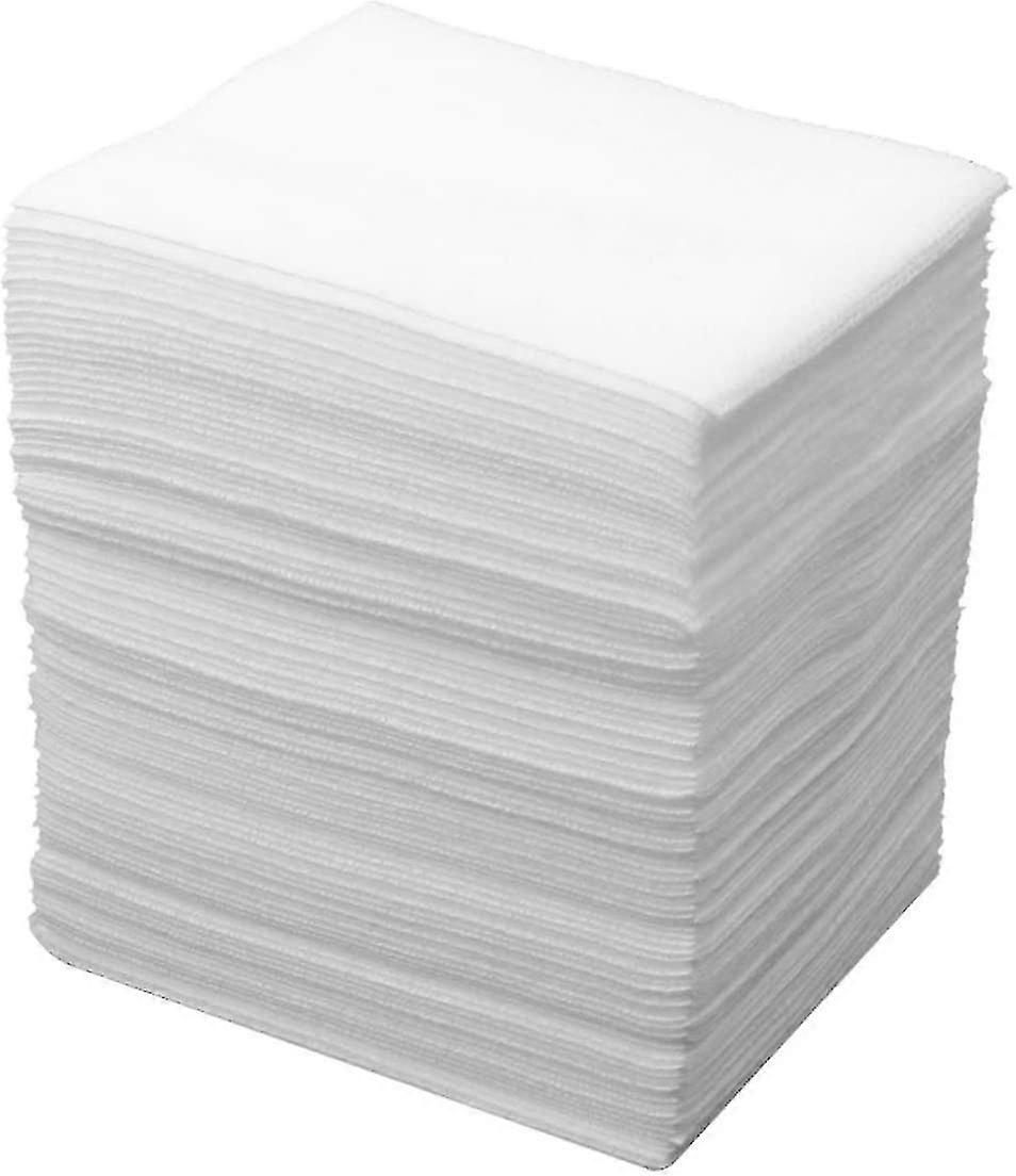 Gauze Pads 100pcs Non-woven Facial Cotton Gauze Squares Gauze Sponge Esthetician Cotton Pad -folded Size 10x10cm, Unfold Size 20x20cm Gauze Swabs
