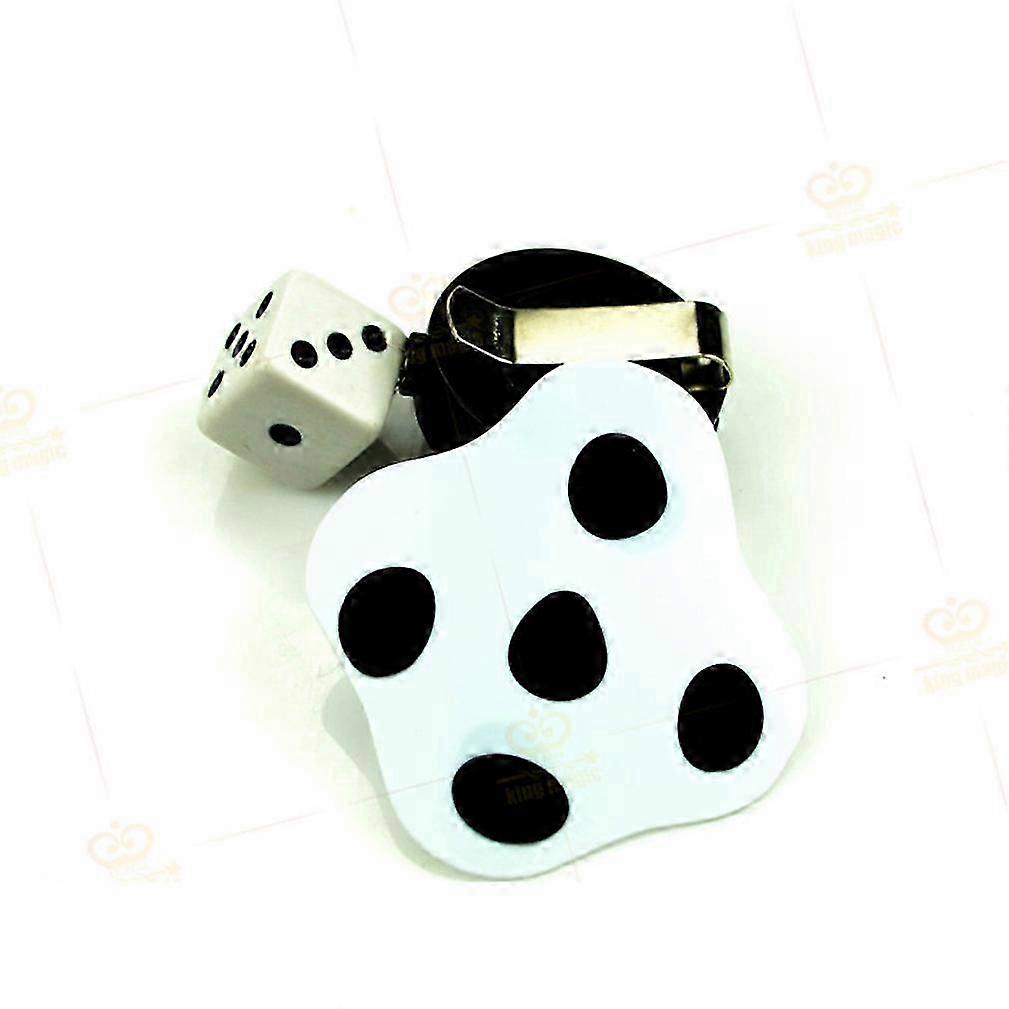 Magician's Beat The Die Gimmick Close Up Classical Comedy Beat A Dice On Hand Flat Magic Trick