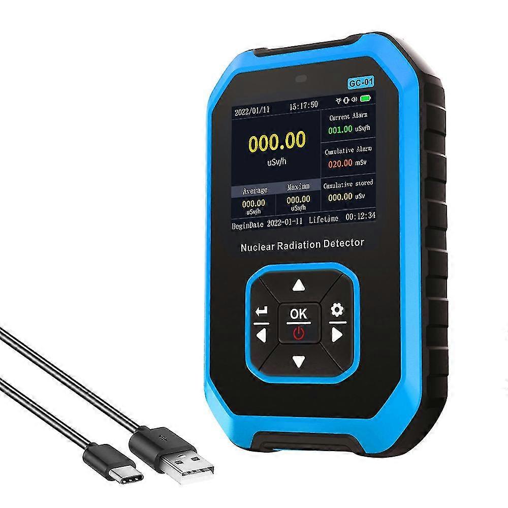 FNIRSI Multifunctional Nuclear Radiation Detector Electromagnetic Radiation Detection Device X   R