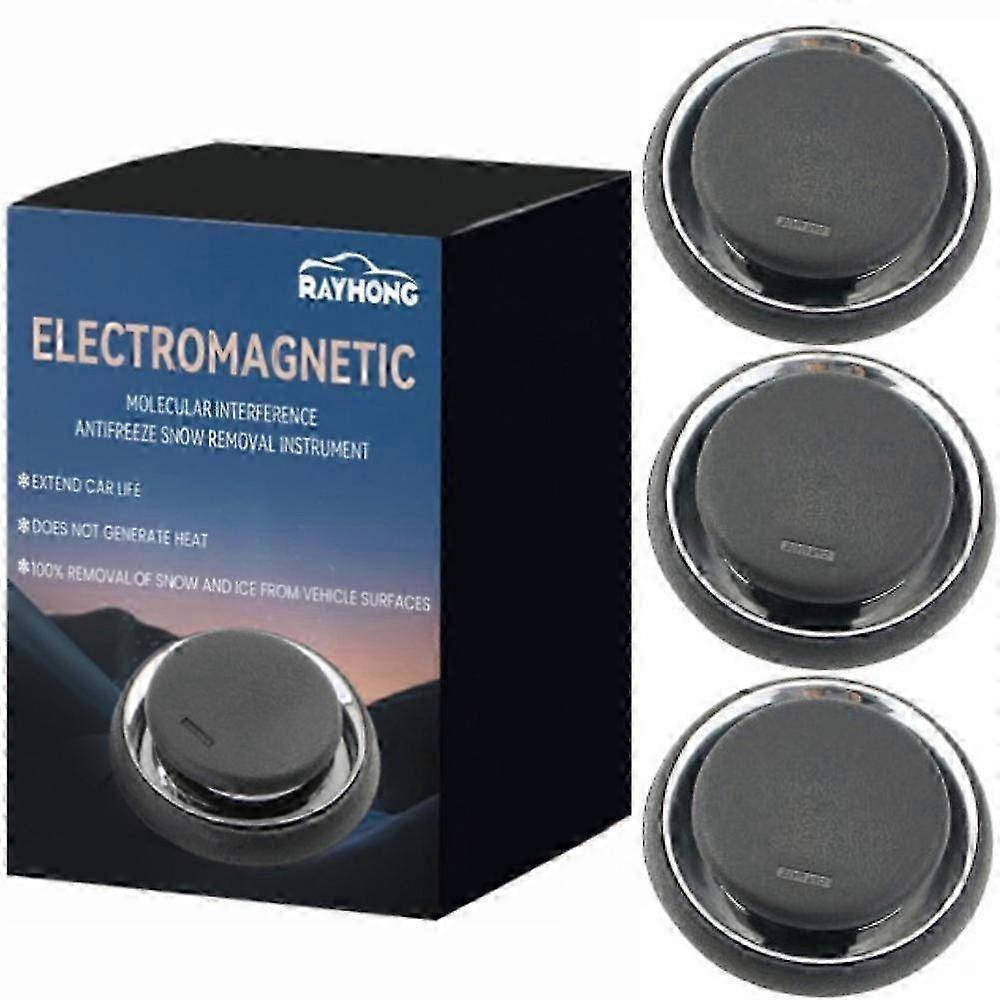 1-3pcs Car Electromagnetic Molecular Interference Antigel Instrument de îndepărtare a zăpezii