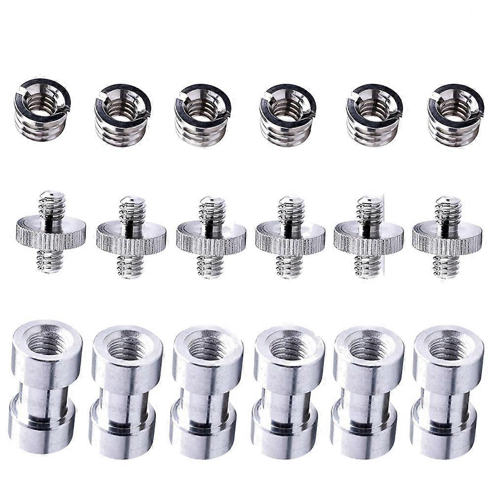 18 Pcs Camera Tripod Stand Tripod Mount Screw Adapter Camera Screw Adapter Camera Mount Screw Adapter