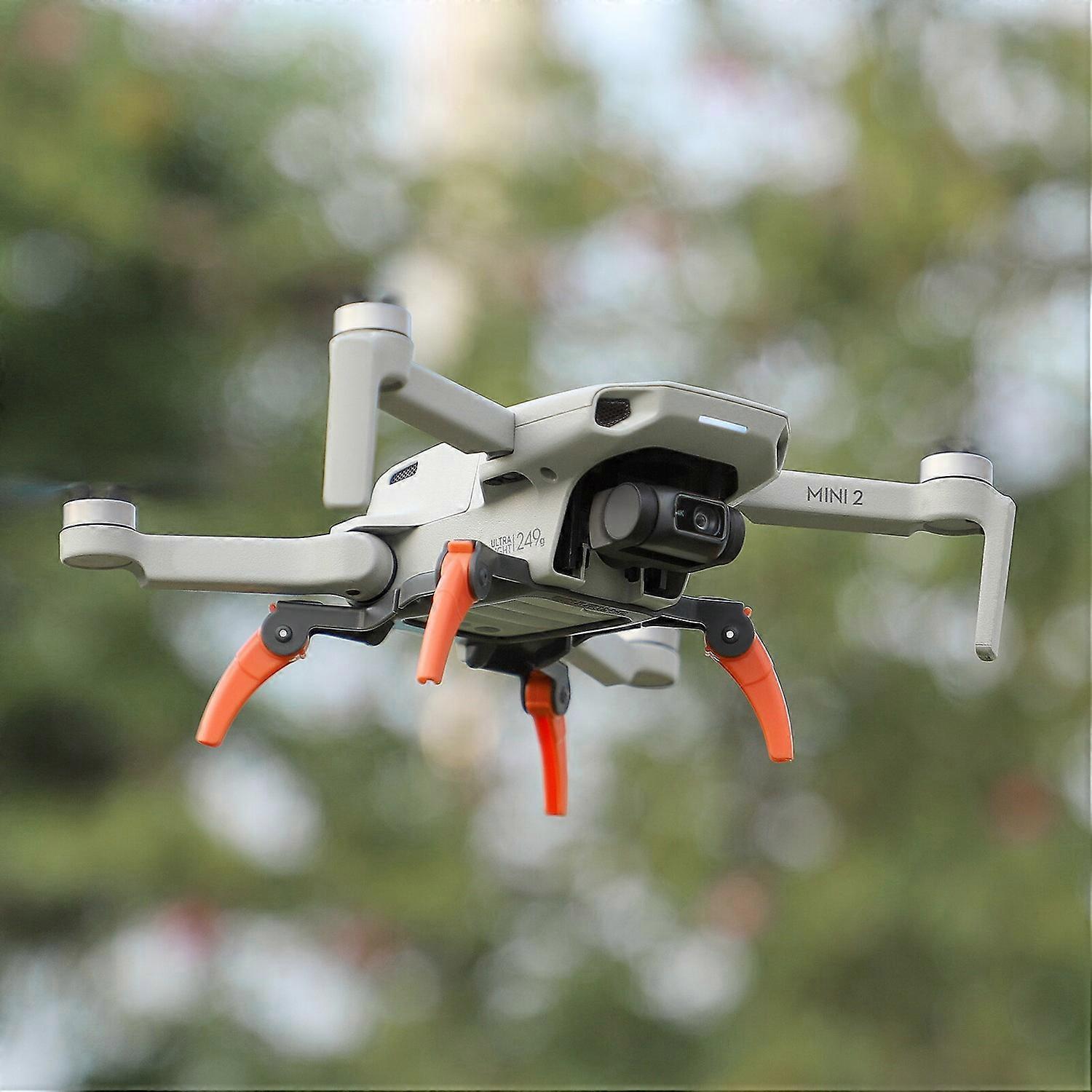 Sunnylife Foldable Extended Heightening Spider Landing Gear Legs Protector Support for DJI Mini 2 /
