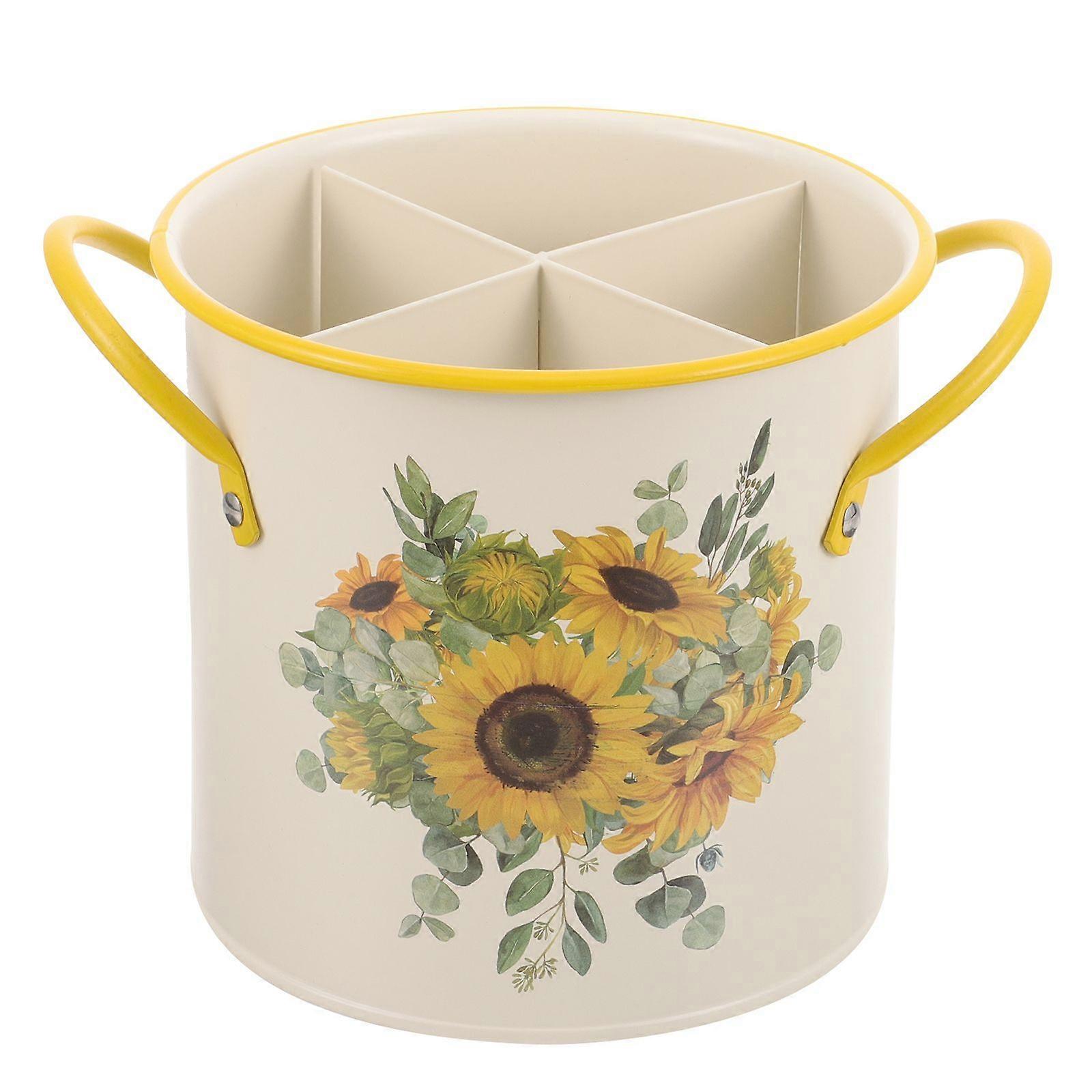 Chopsticks Bucket Decorative Chopsticks Cage Holder Chopstick Rack Portable Utensil Pot