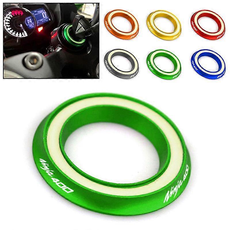HaKeLai Ninja650 Ninja400/300 ER6N/6F Z250/300 Luminous keyhole decorative cover ignition ring