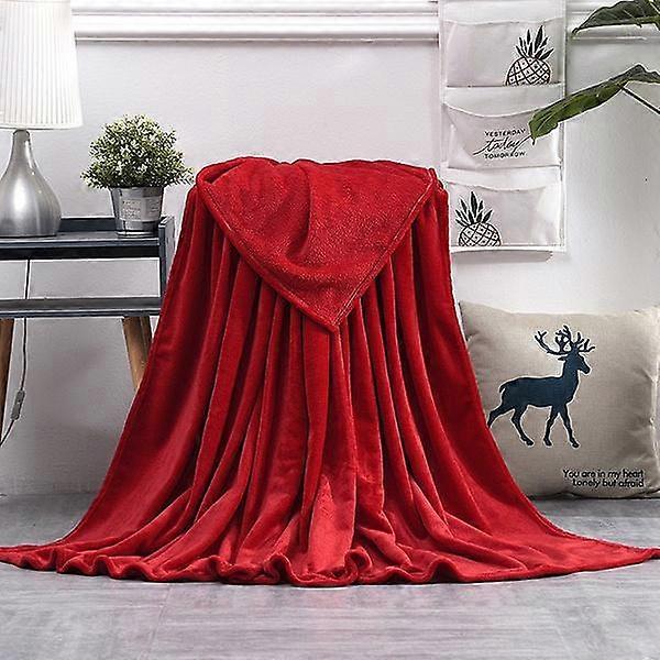 Home Solid Color Flannel Weighted Blanket Super Warm Soft Solid Throw Blankets For Sofa Bedding 50x70/70x100/120x200/150x200/180x200/200x230cm