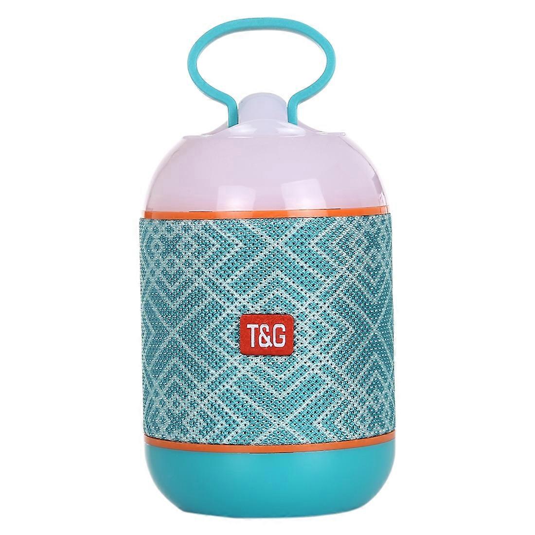 T&G TG605 Portable Stereo Wireless Bluetooth V5.0 Speaker, Built-in Mic, Support Hands-free Calls & TF Card & U Disk & AUX Audio & FM