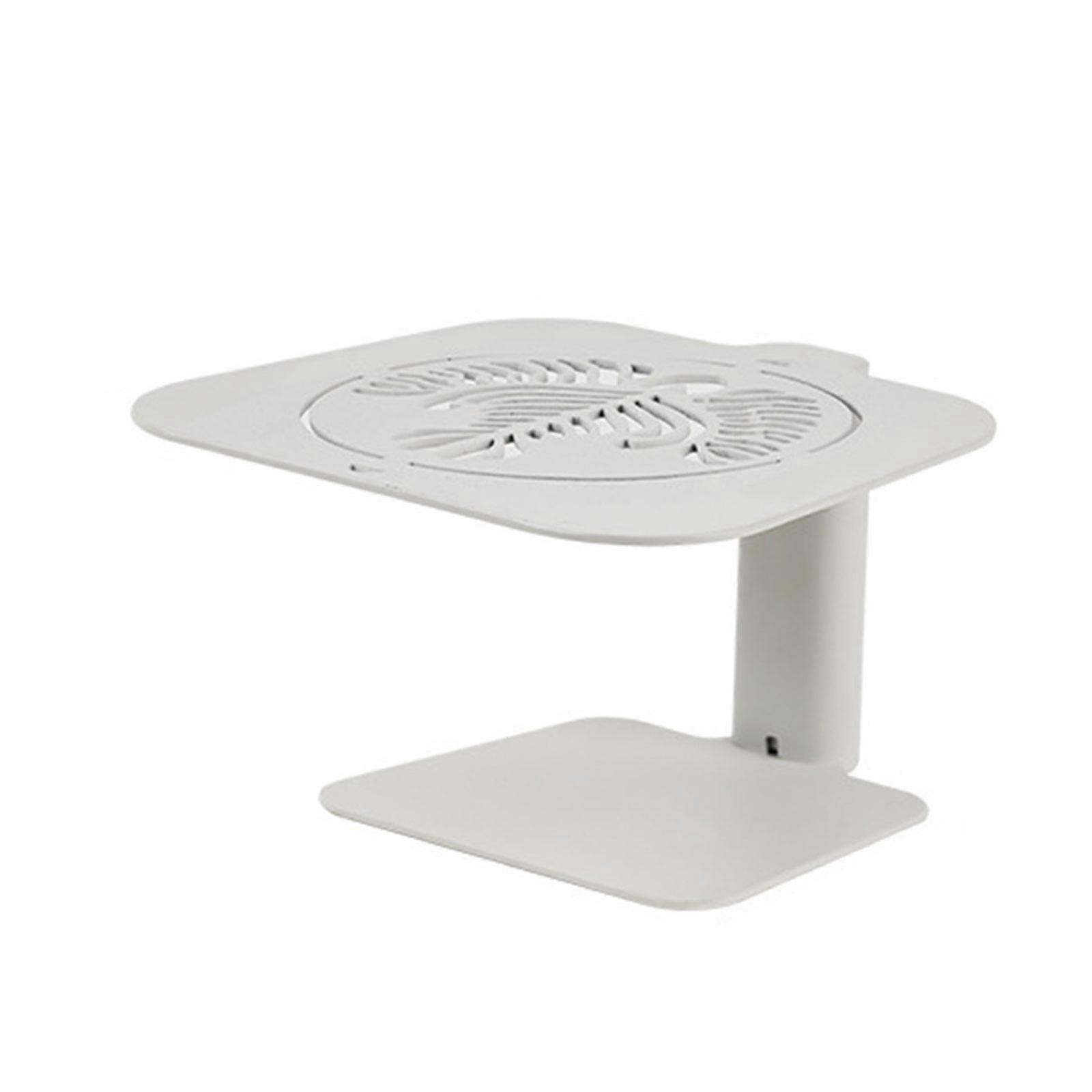 Espresso Machine Electronic Scale Weighing Stand Adjustable Coffee Weighing Rack Scale Rod Protections Rack Enduring  White