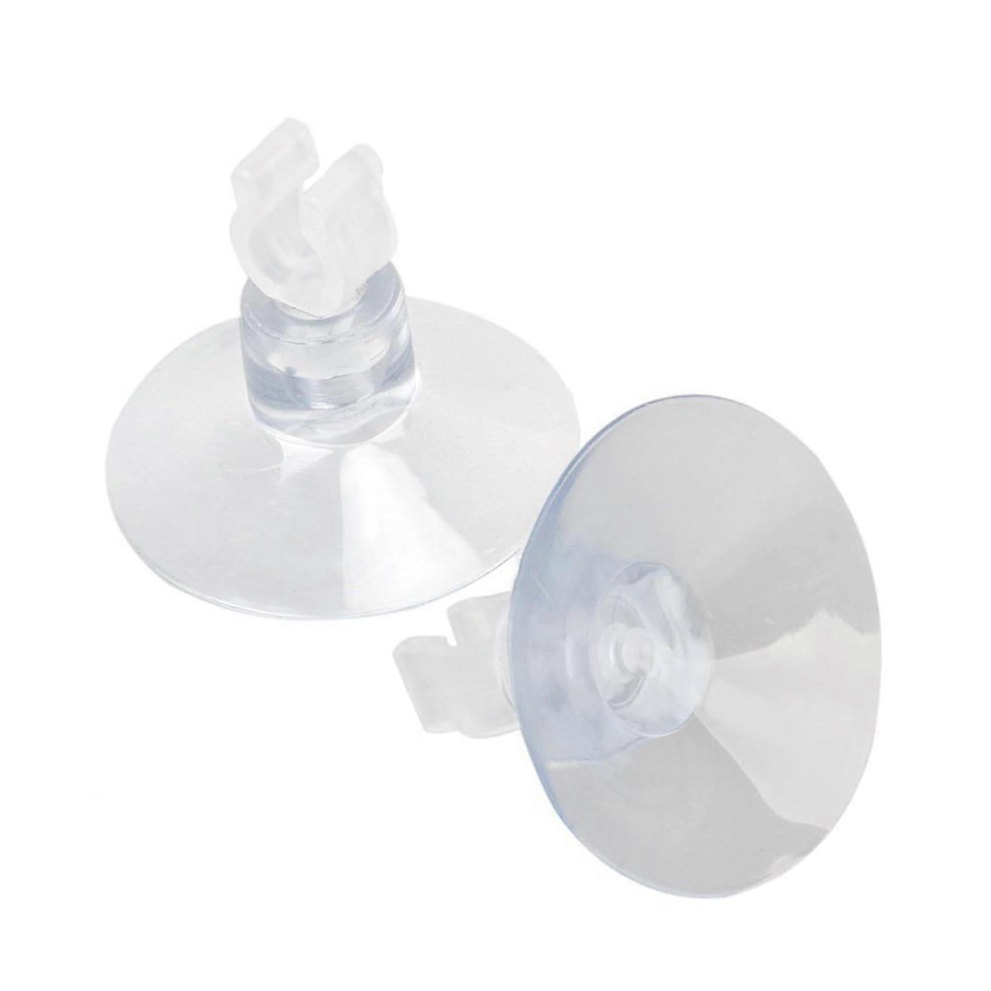 20 Pack Aquarium Suction Cup Clips, 1 Inch Size for Fish Tanks, Turtle Tanks, and Frog Tanks, Strong Hold and Easy Installation