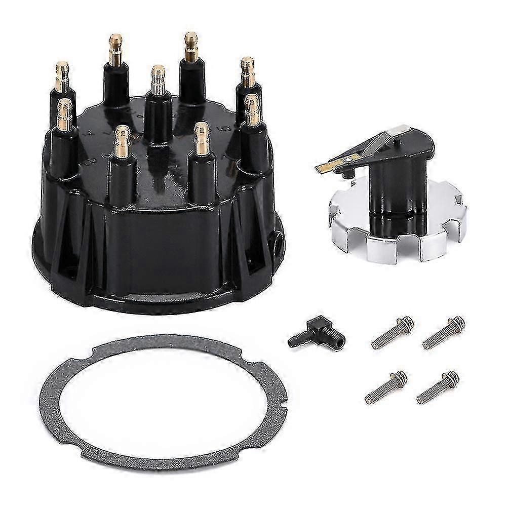 Distributor Cap Kit 187523 805759q3 Compatible Mercruiser Engine V8 5.0l With Iv And V Hei Ignition System-mc