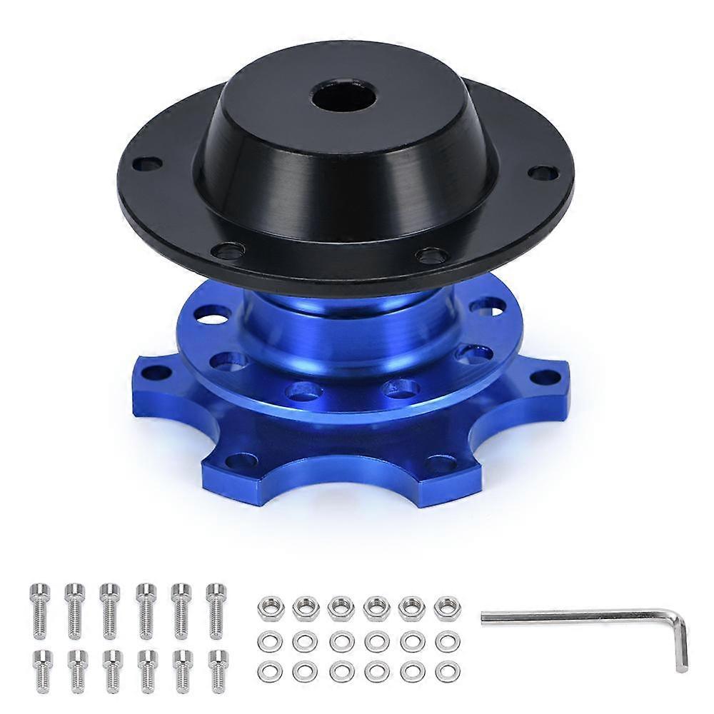Universal Steering Wheel Quick Release Hub Boss Kit Wheel Hub Adapter For 6 hole Steering Wheel Hub