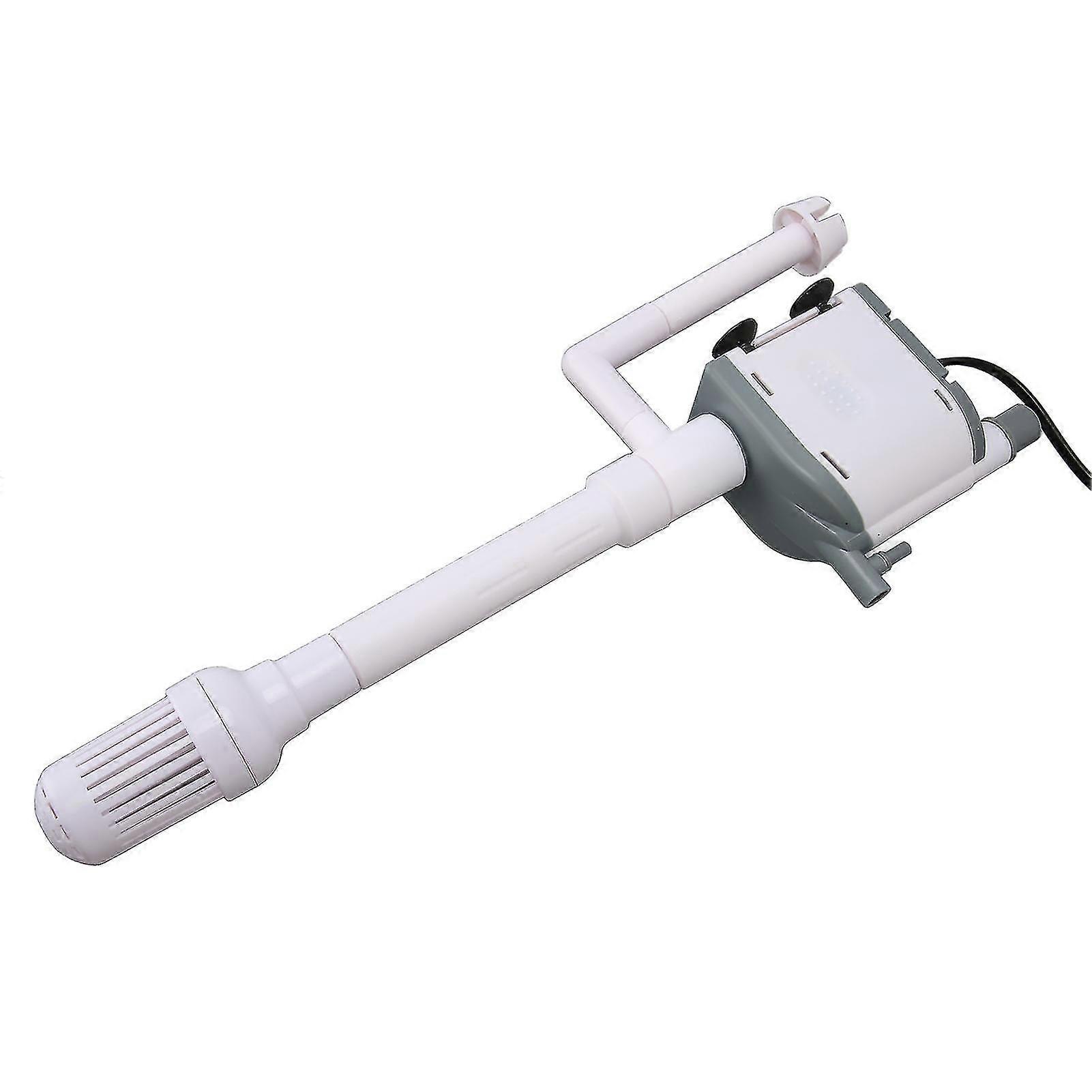 Aquarium Filter Pump 3 in 1 Quiet Submersible Pump with Oxygen Aerator EU Plug 220V and 4 Removable Suction Cups