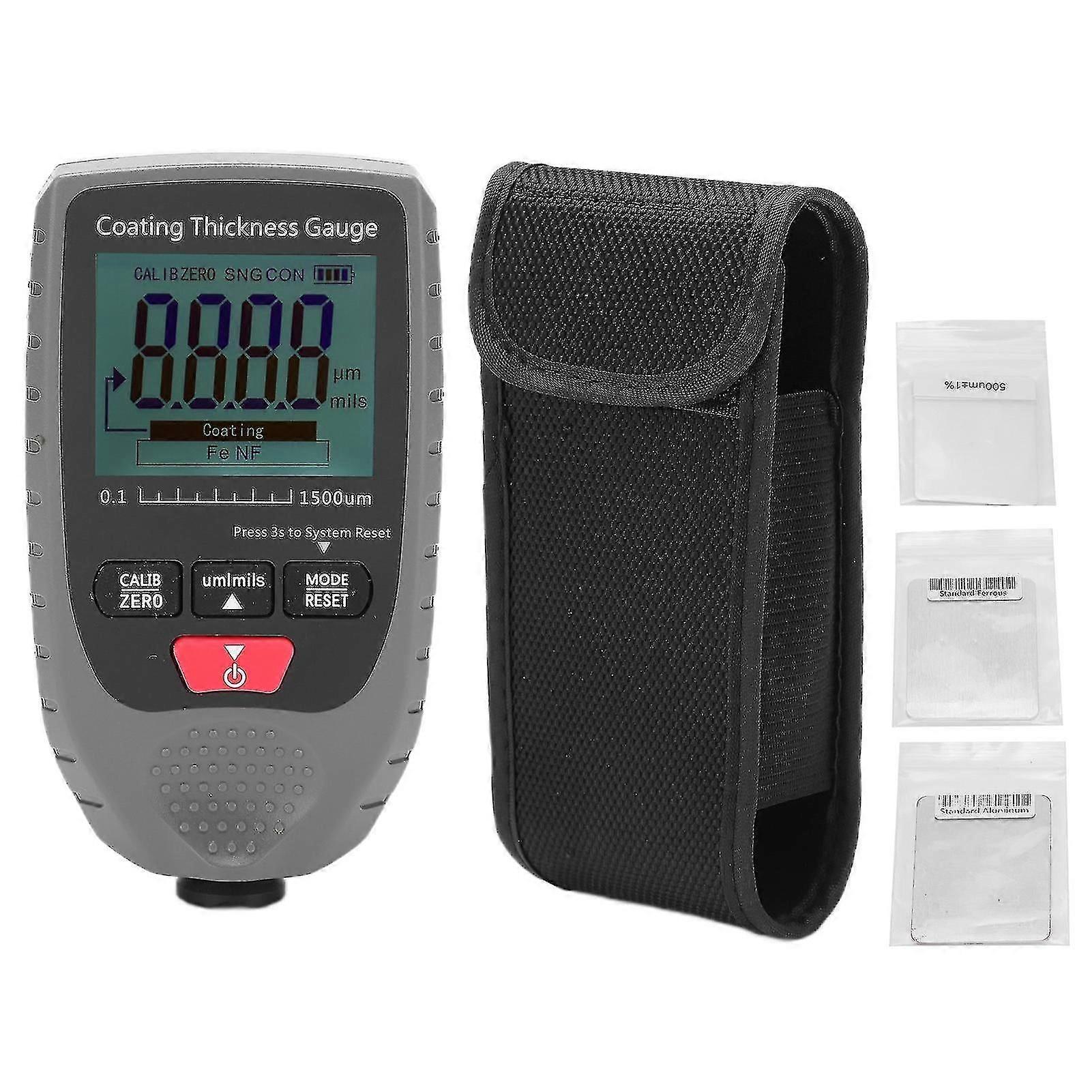 Gm998 Thickness Gauge Lcd Digital Paint Thickness Gauge Haigh Accuracy Portable For Thickness Measurement