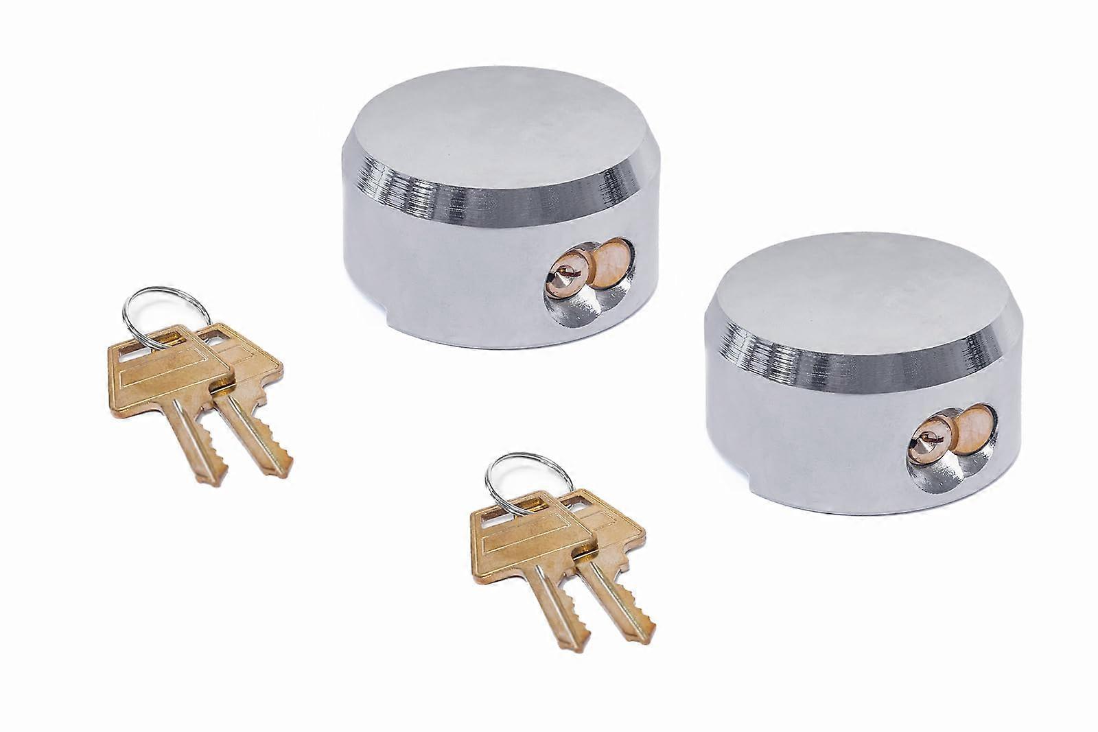 2 pack puck padlocks for moving trucks, 2-7/8"