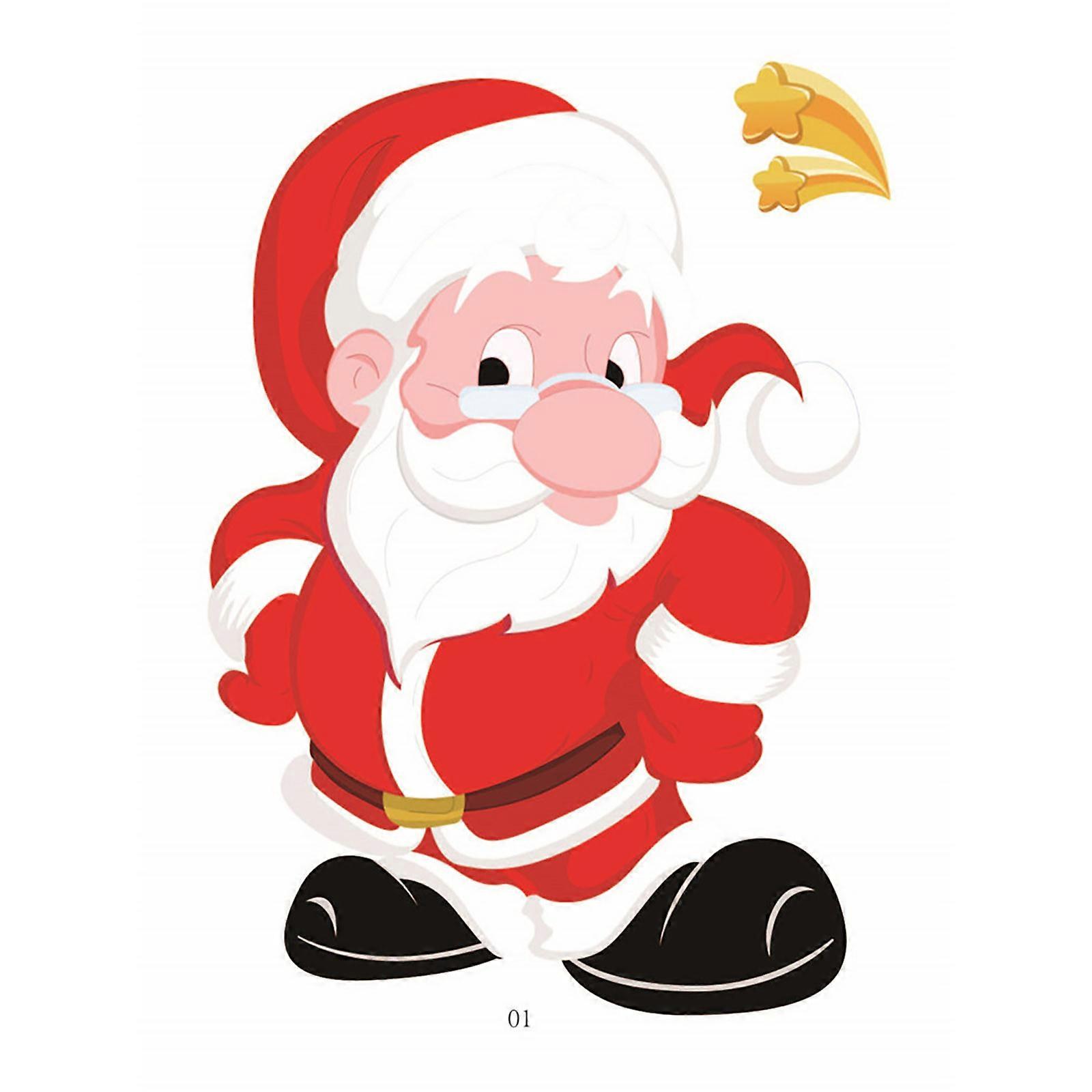 Current Christmas Holiday Window Glass Electrostatic Paste Sticker Decoration