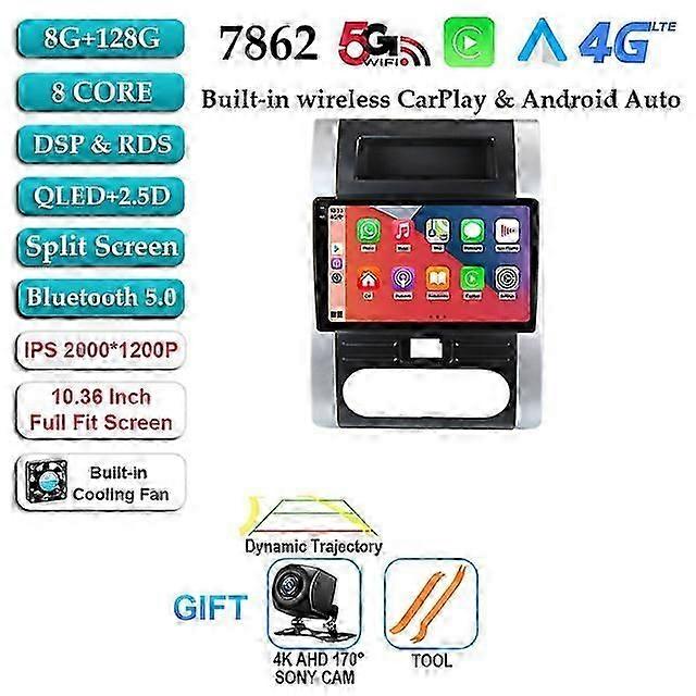 10 Inch Android 12 For Nissan X - Trail 2 T31 2007 - 2015 Car Radio Multimedia Video Player Navigation No 2Din 2 Din