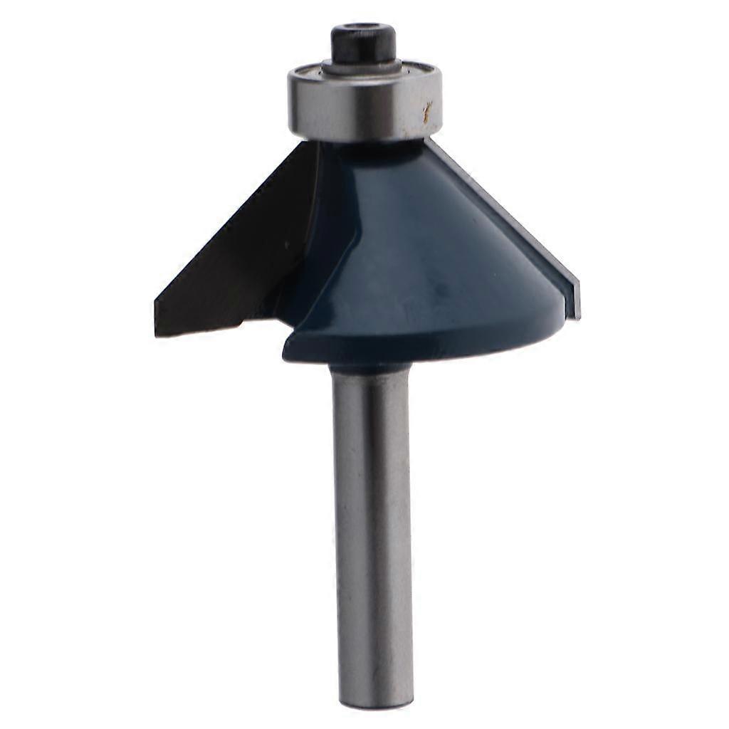 45° Chamfer& Bevel Beading Edging Router Bit 1/4'' Shank For Woodworking