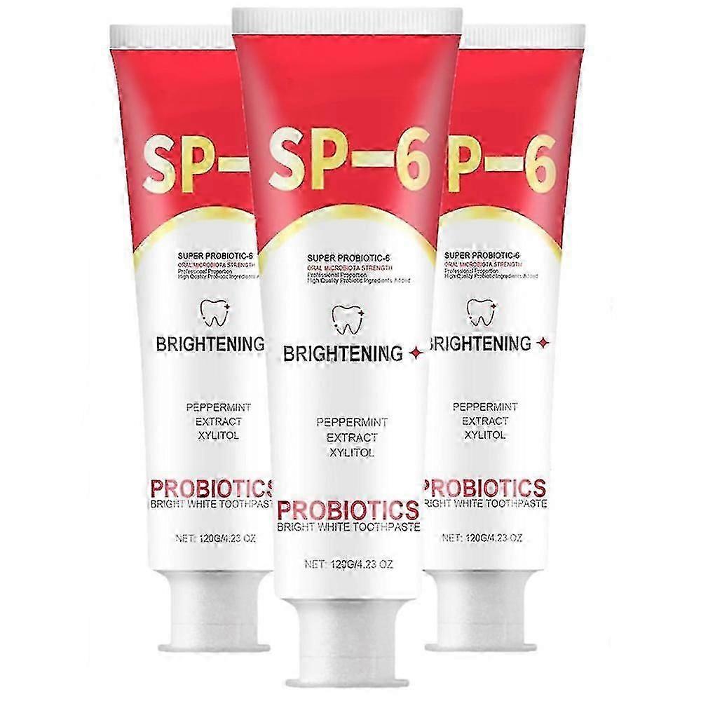 Exquisite3pcs Sp-6 Probiotic Toothpaste,sp-6 Toothpaste