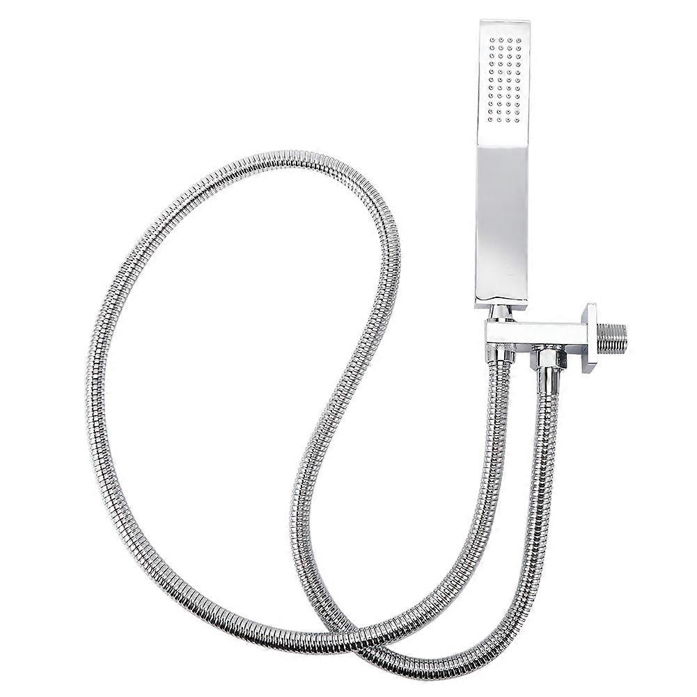Thread G1/2 Wall Mount Copper Hand-Held Shower Head Hose Bracket Set for Bathroom and Toilet Accessories