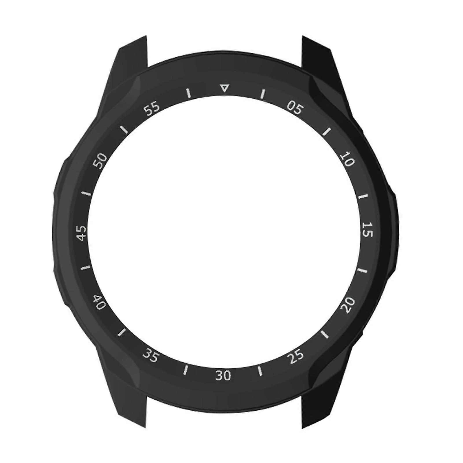 Case Screen Protector, All-Around PC Cover Watch Screen Protective Case black and white