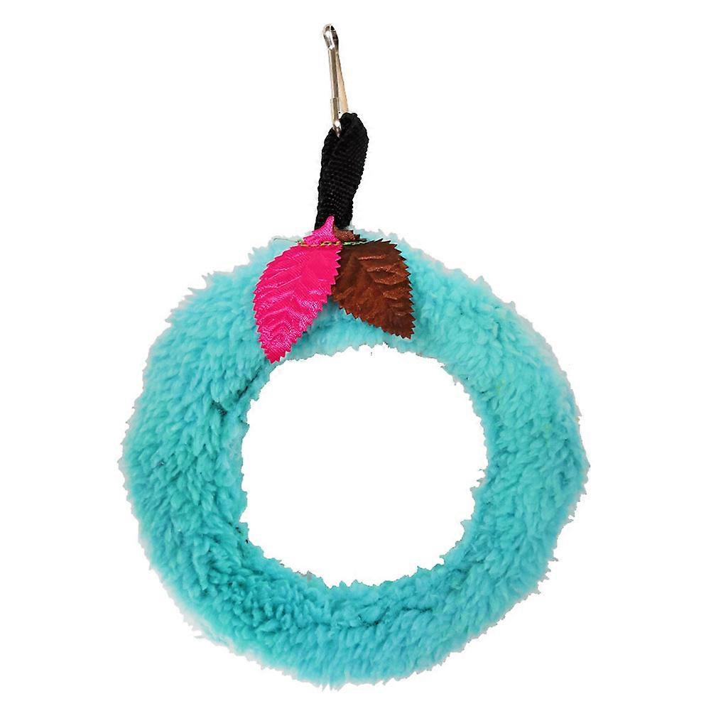Exercise Bird Chew Toy with Hanging Ring Swing for Parrot