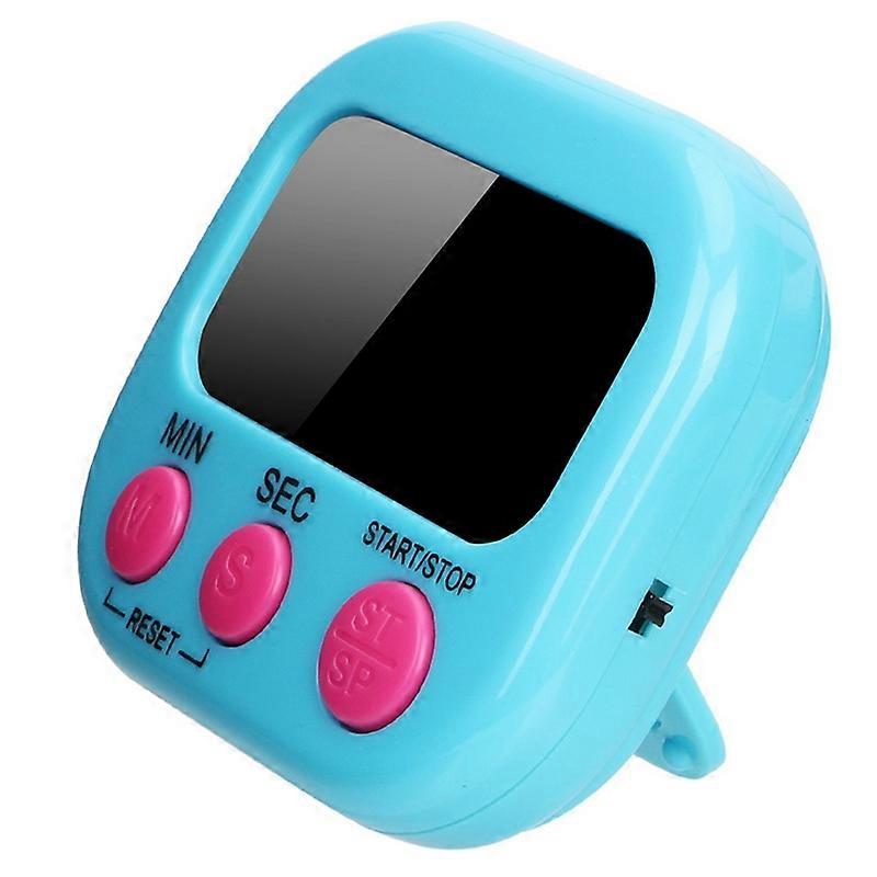 Digital Kitchen Timer Magnetic LCD Alarm Stopwatch Cooking Timer with Stand for Baking Sports Games