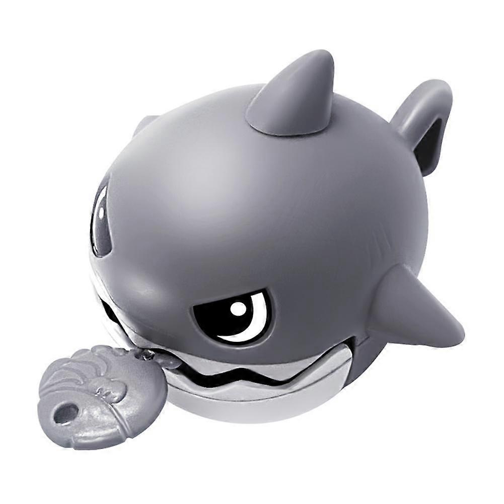 Creative Pull-string Shark Backpack Decoration Keychain Small Pendant Toy Gift