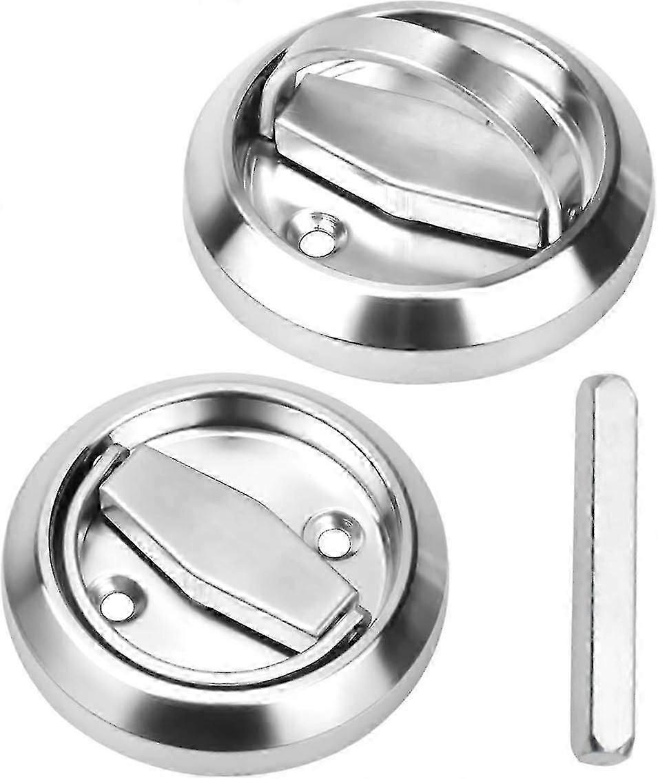 Door Handle, Stainless Steel Invisible Door Lock