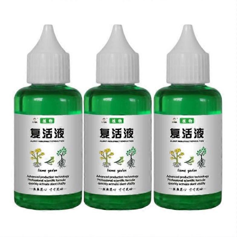 1/2/3 יחידות נוזל תחייה, פרחים ועצי פרי צמח ירוק תרכיז דשן צמיחת שורש שיער מהיר