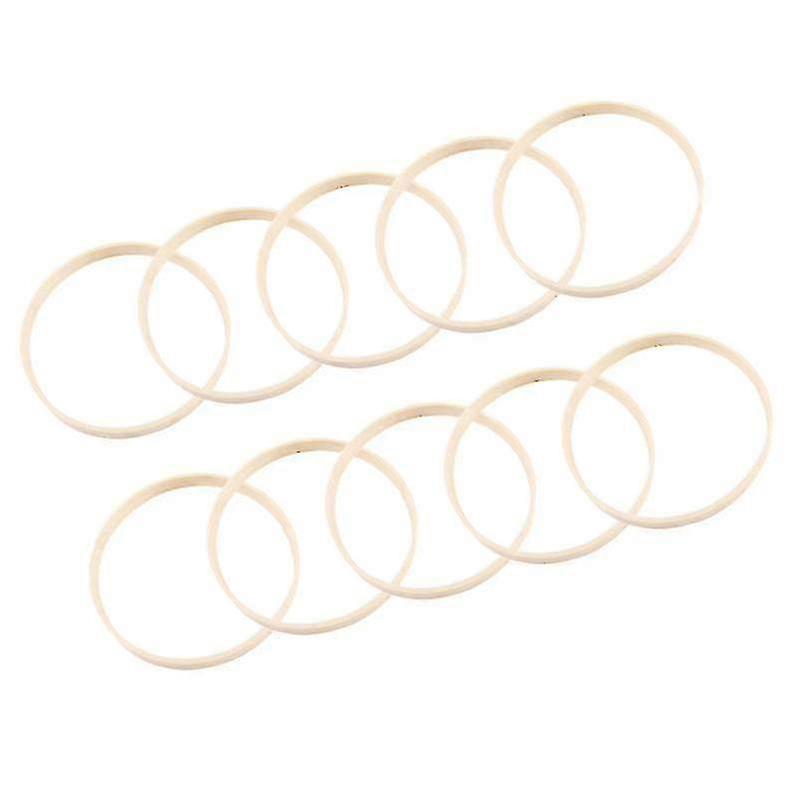 13pcs Bamboo Dreamcatcher Rings for DIY Projects