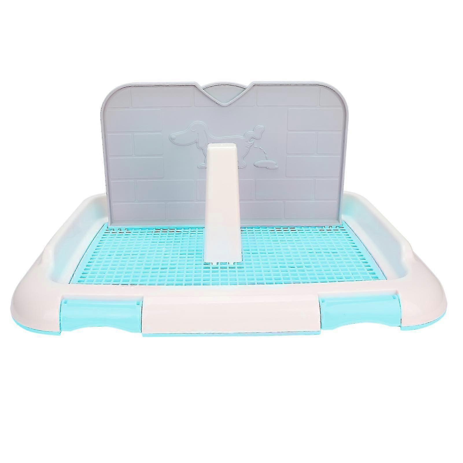 Blue Dog Toilet Indoor Puppy Training Potty Tray - Cat Potty Fence για προγραμματισμένη ούρηση
