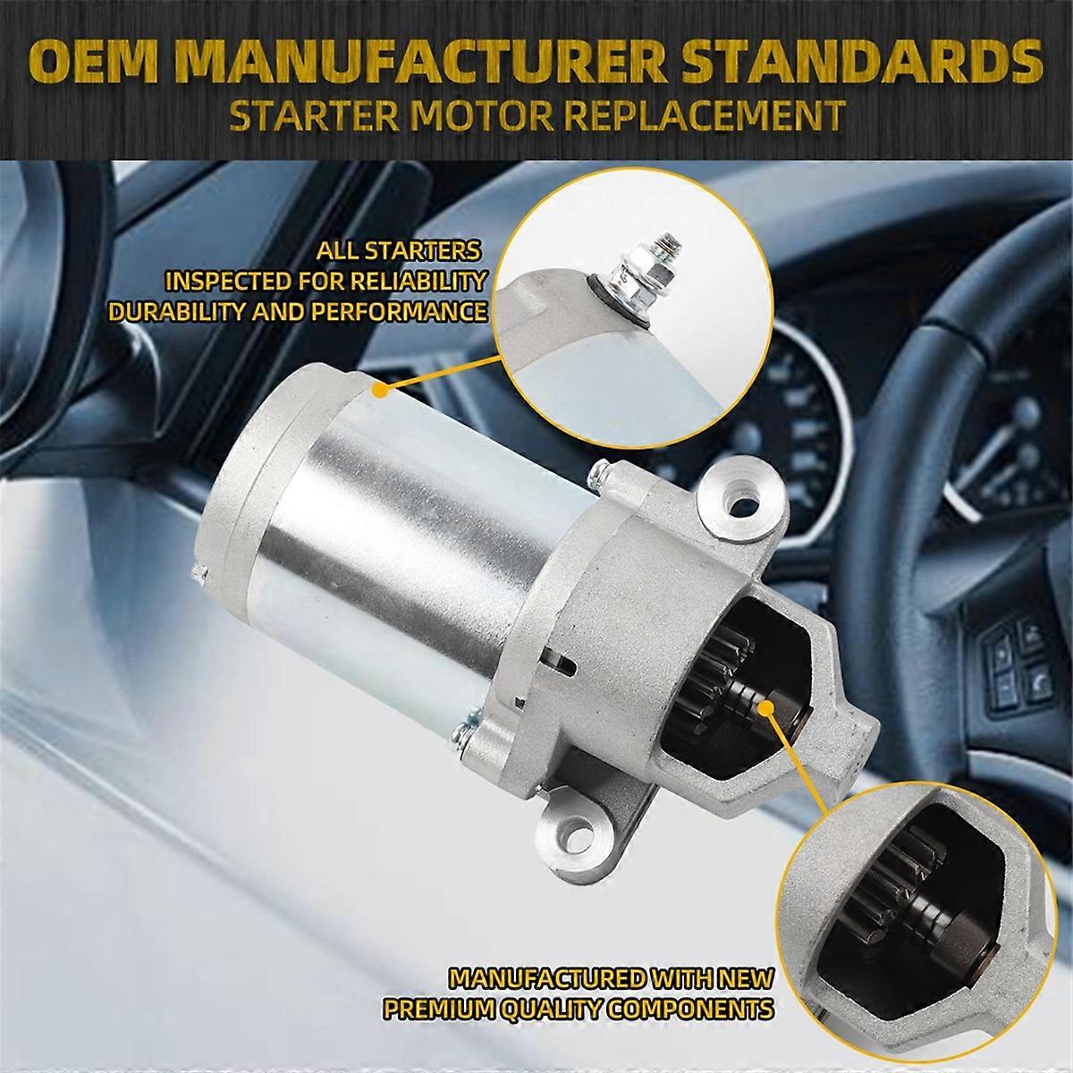 Electric Starter 12V 751-12207 for AXO/CUB Cadet/MTD Yard Machines
