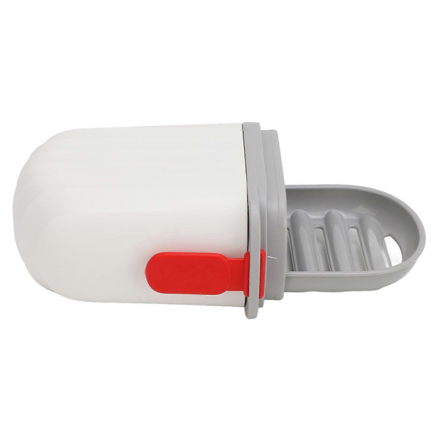 Leakproof Travel Soap Case with Lid - Portable PET Soap Container